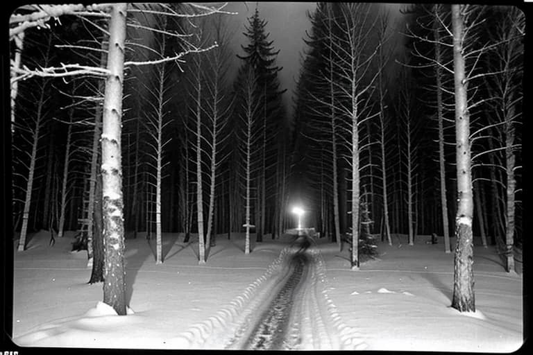 Unknown heat source captured by automatic thermal camera