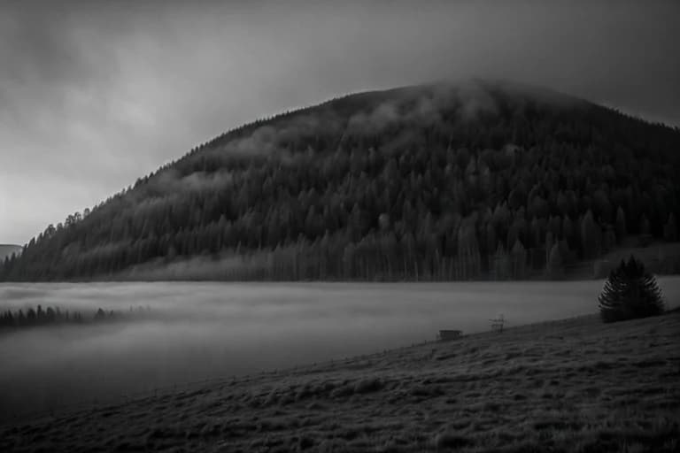 Acoustic sensor setup in the foggy Gololcha Valley