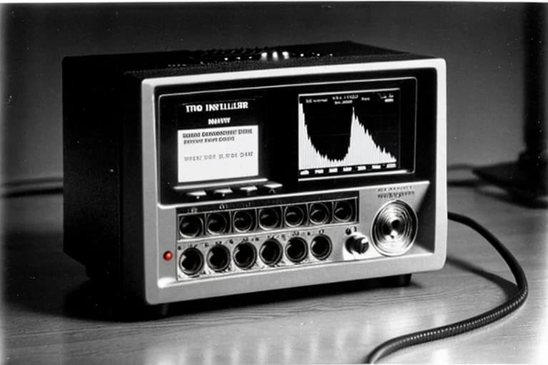 Abnormal waveform display of an audio file automatically recorded during the anomaly