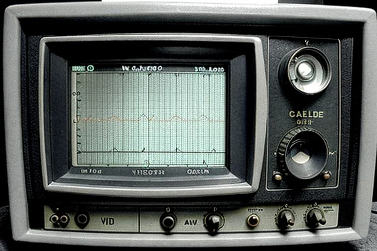 Abnormal electromagnetic noise waveform recorded during investigation.