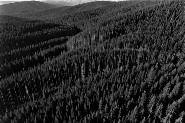 Satellite image of the deep Rhodope Mountains, including the site in question. No traces of structures.