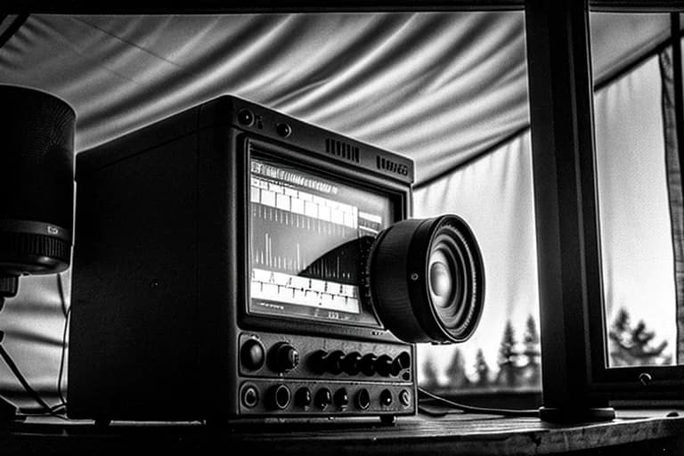 Analysis screen of recorded audio data