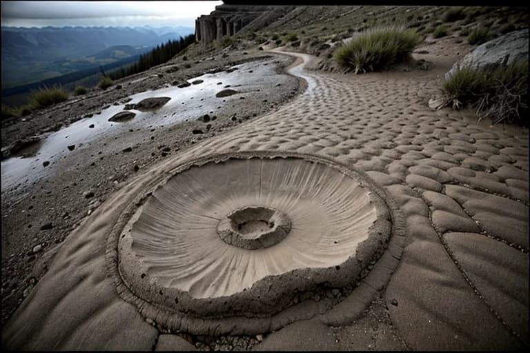 Unknown footprints discovered in the Andes.