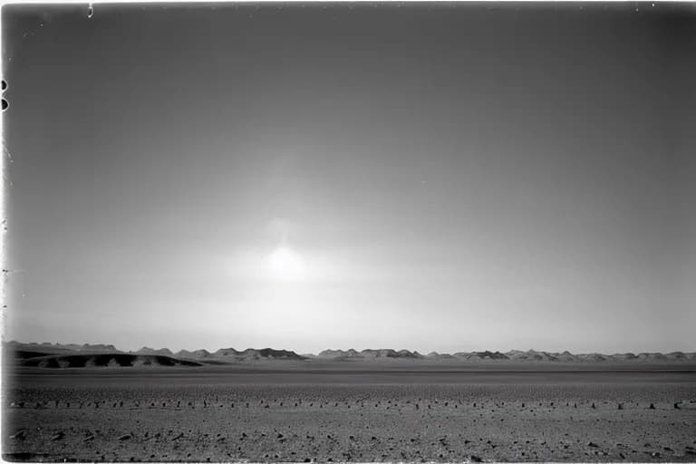Desert near the disappearance site. No physical traces on the surface.