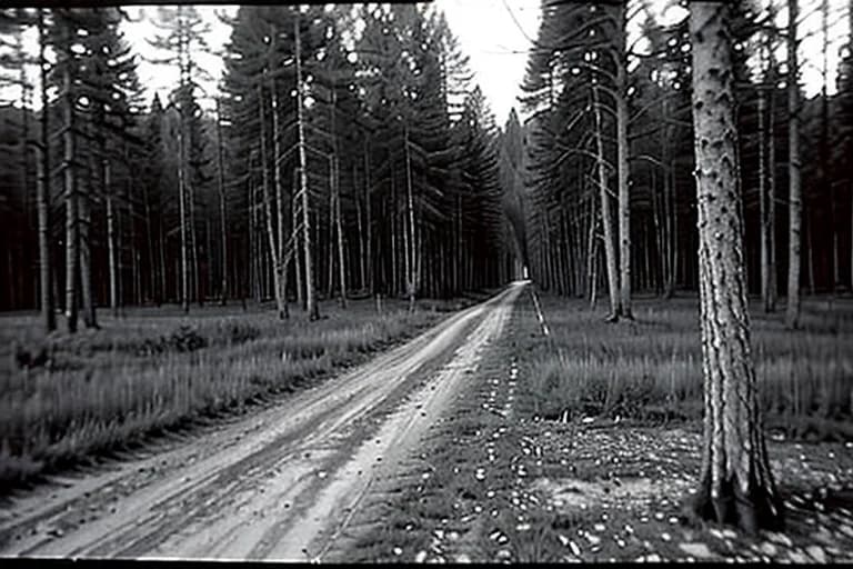 Old photo related to local 'Forest's Breath' folklore