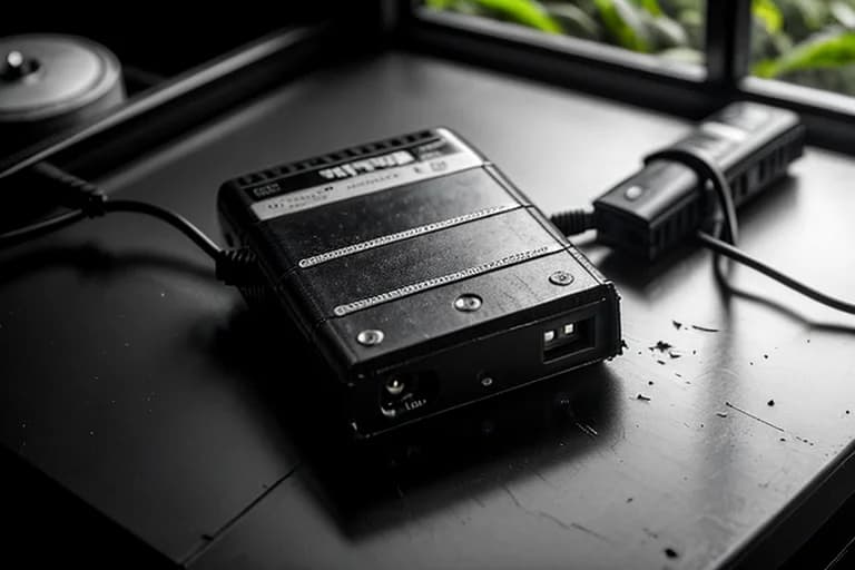 Unexplained damage to a monitoring equipment battery pack
