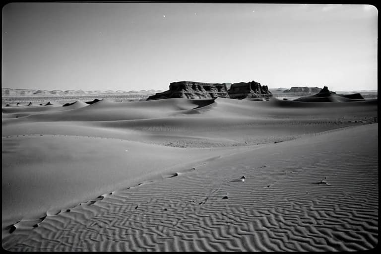 Close-up of Kyzylkum Desert strata