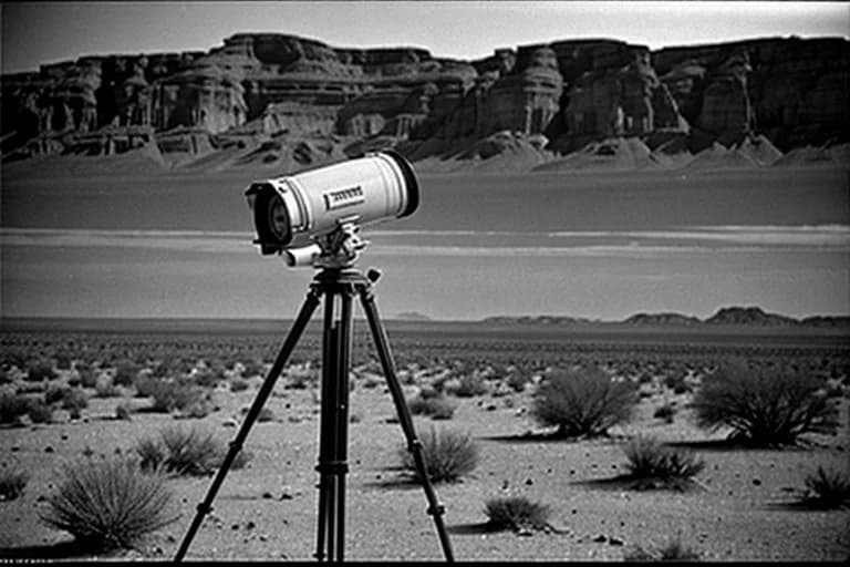 Survey equipment near the incident site