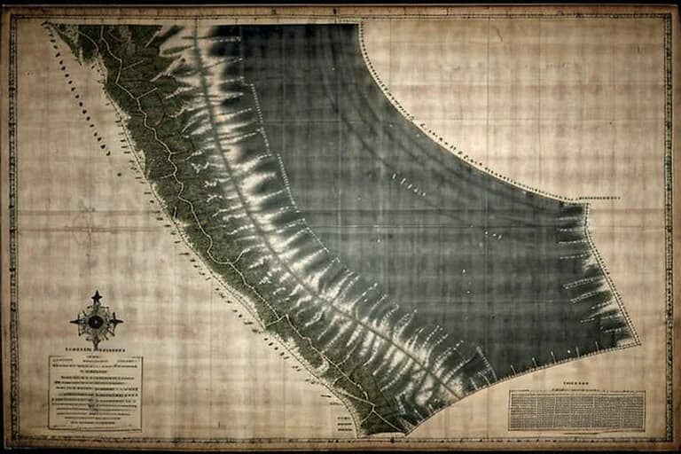 Sea creature and ocean sound depicted in Aleut tradition