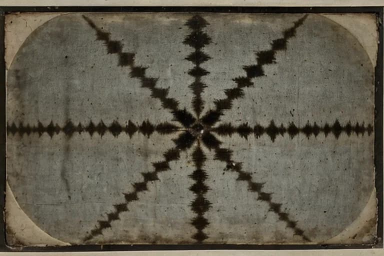 Fragment of an ancient Sumba manuscript, hinting at aerial lights and silent phenomena.