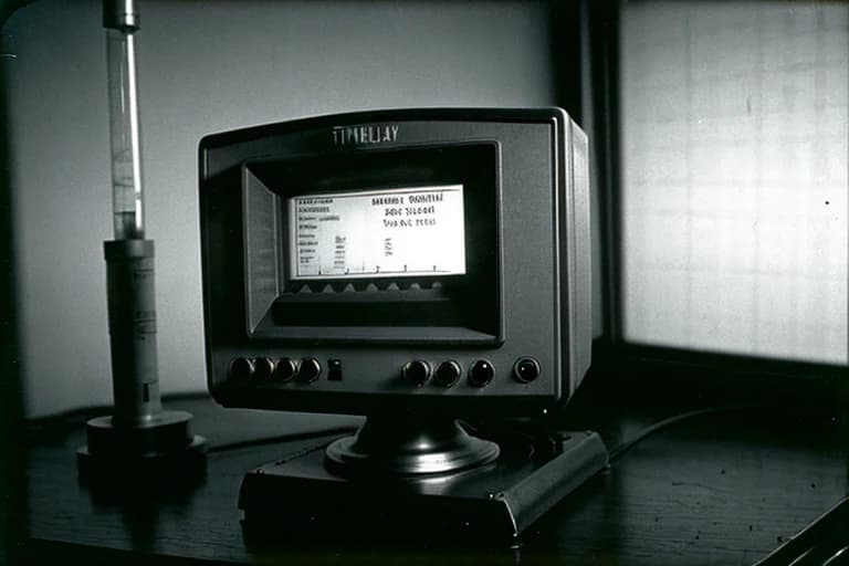 Readings from an observation device installed on site, showing irregular gravitational fluctuations and energy responses
